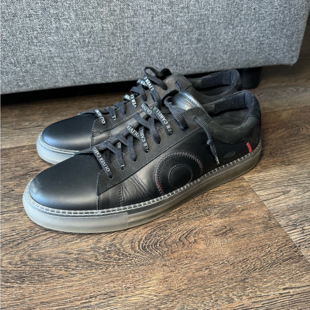 Oliver Cabell Low 1 Black Ghost Sneakers
